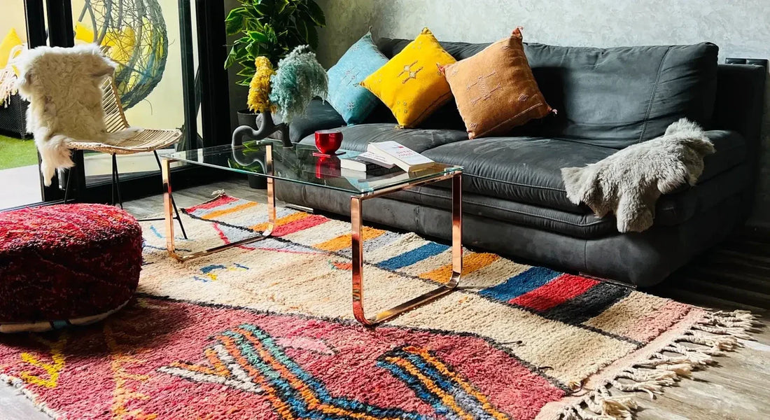 🟠 How to Style Moroccan Rugs in Any Home